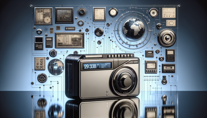 Nowoczesna aktualizacja technologiczna urz?dzenia sprzed 20 lat z zaawansowanym ekranem dotykowym i AI.